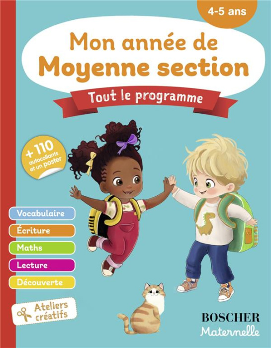Emprunter Mon année de moyenne section 4-5 ans. 110 autocollants et un poster, Edition 2024 livre