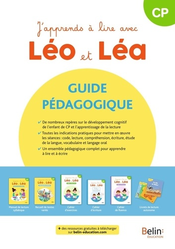 Emprunter J'apprends à lire avec Léo et Léa CP. Guide pédagogique, Edition 2024 livre