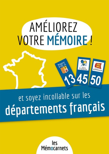 Emprunter Améliorez votre mémoire et soyez incollable sur les départements français. Un carnet d'activités pou livre