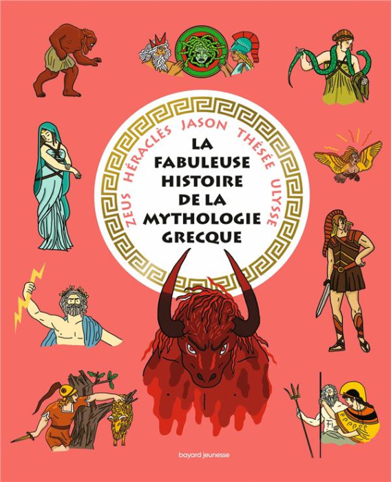Emprunter La fabuleuse histoire de la mythologie grecque. Zeus, Héraclès, Jason, Thésée, Ulysse livre