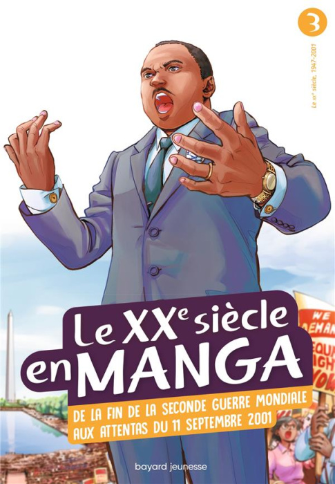 Emprunter Le XXe siècle en manga Tome 3 : De la fin de la Seconde Guerre mondiale aux attentats du 11 septembr livre