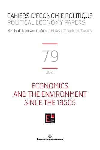 Emprunter Cahiers d'économie politique n°79. Economics and the Environment Since the 1950s: History, Methodolo livre