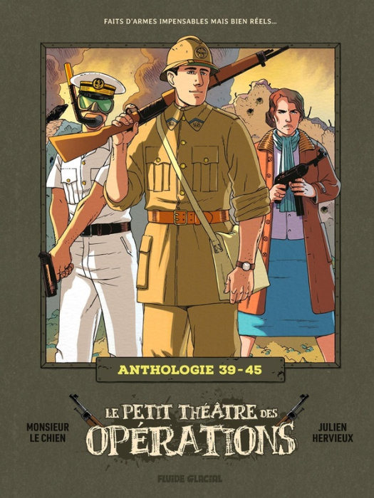 Emprunter Le petit théâtre des opérations : Anthologie 39-45 livre