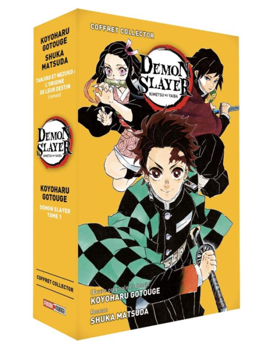 Emprunter Demon Slayer : Coffret collector Tome 1 Roman jeunesse Tome 1 livre