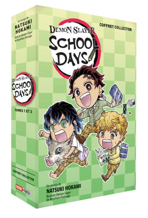 Emprunter Demon Slayer : School Days - Coffret collector : Tomes 1 et 2 livre