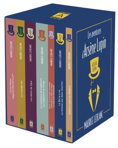 Emprunter Les aventures d'Arsène Lupin. Coffret en 7 volumes : tomes 7 à 13, Edition collector livre