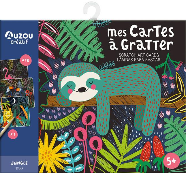 Emprunter MES CARTES A GRATTER - JUNGLE NED livre