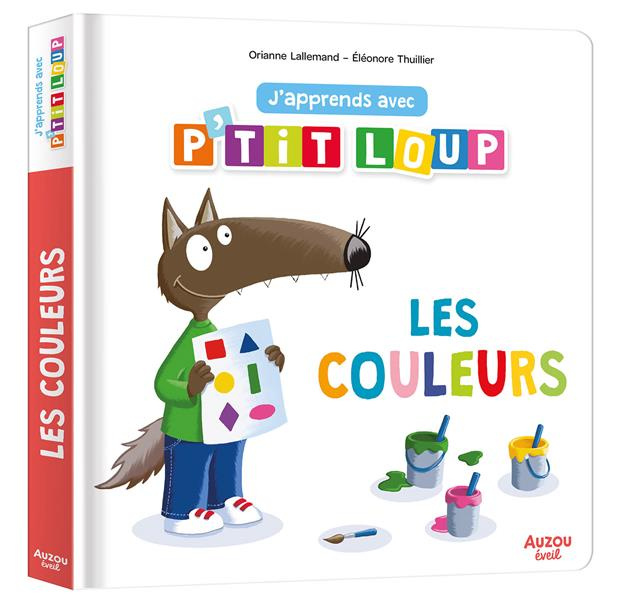 Emprunter J'apprends avec p'tit loup les couleurs livre