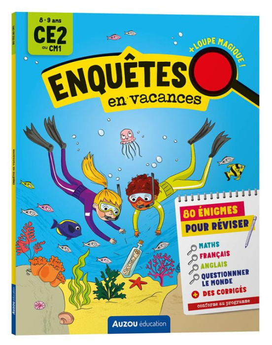 Emprunter Enquêtes en vacances CE2 au CM1. Avec une loupe magique livre