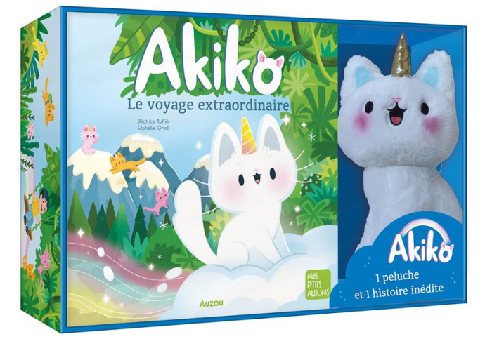Emprunter COFFRET AKIKO - LE VOYAGE EXTRAORDINAIRE - PELUCHE livre