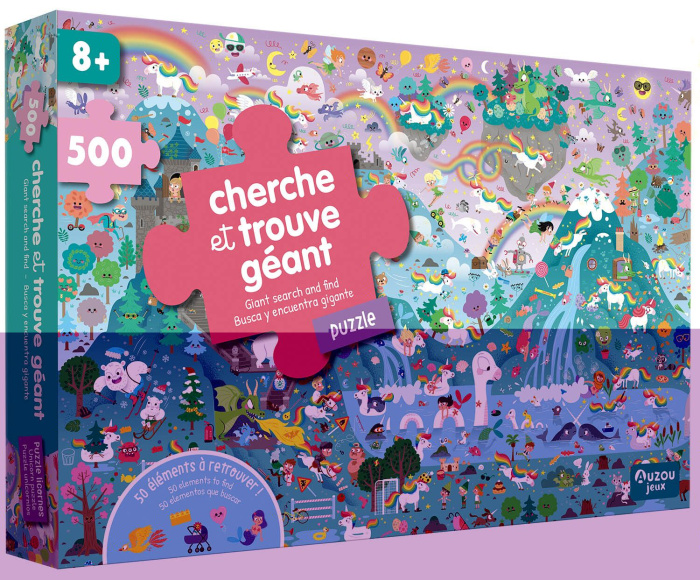 Emprunter CHERCHE ET TROUVE GEANT - PUZZLE livre