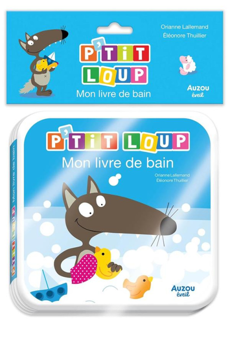 Emprunter P'TIT LOUP - MON LIVRE DE BAIN livre