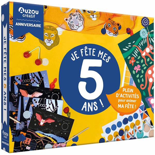 Emprunter MON COFFRET D'ARTISTE - MON COFFRET D'ANNIVERSAIRE - JE FETE MES 5 ANS ! livre