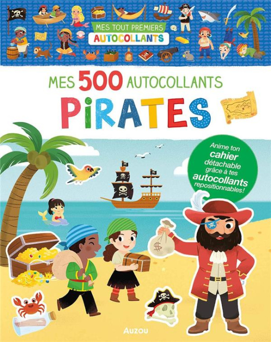 Emprunter Mes 500 autocollants pirates livre