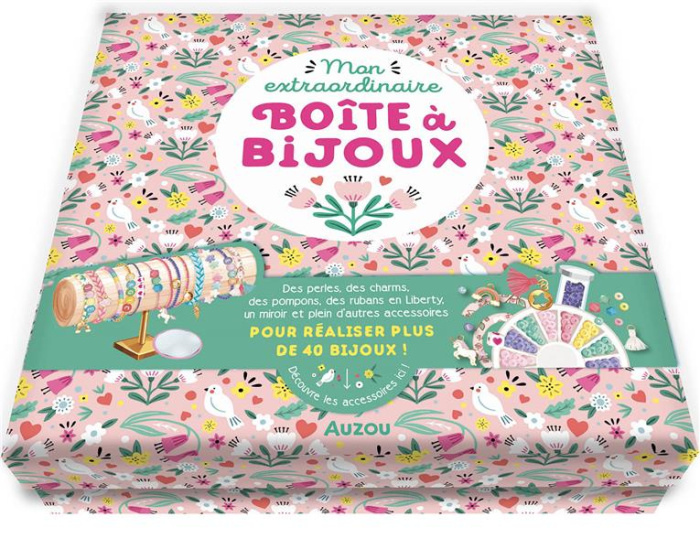 Emprunter Mon extraordinaire boîte à bijoux. Coffret avec 1 livret, des perles, des charms, des fils et 1 miro livre