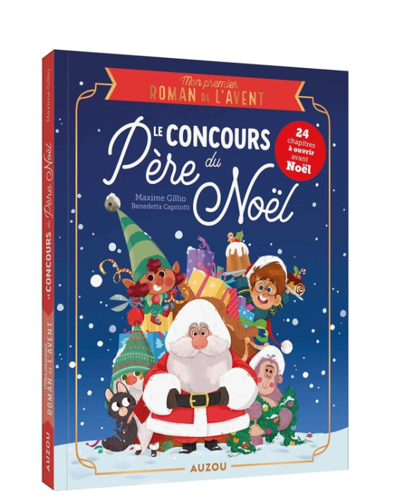 Emprunter Le concours du Père Noël. Mon premier roman de l'Avent livre