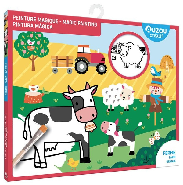 Emprunter PEINTURE MAGIQUE - A LA FERME livre