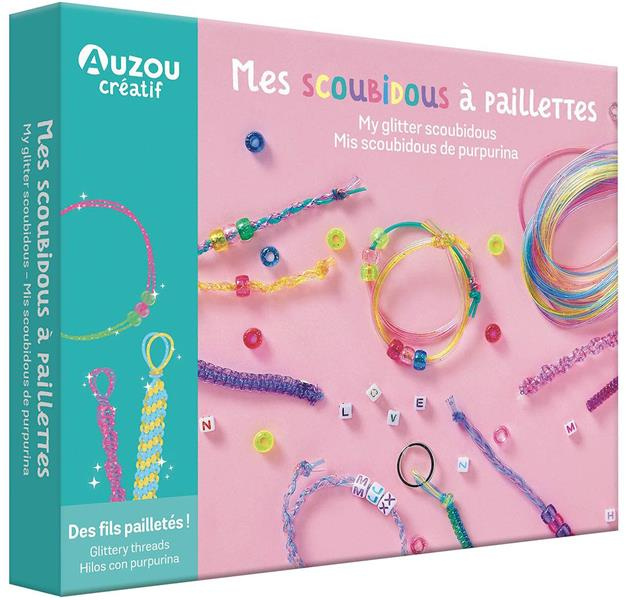 Emprunter MON COFFRET D'ARTISTE - MES SCOUBIDOUS A PAILLETTES livre