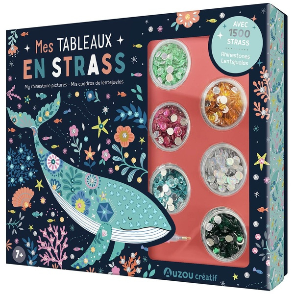 Emprunter Mes tableaux en strass. Avec 1500 strass livre