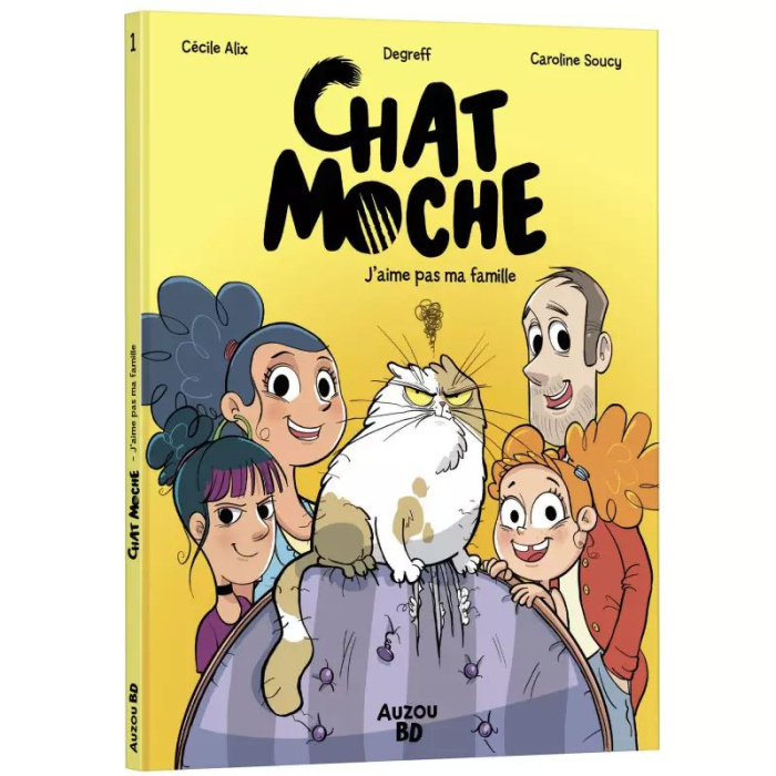 Emprunter Chat Moche Tome 1 : J'aime pas ma famille livre