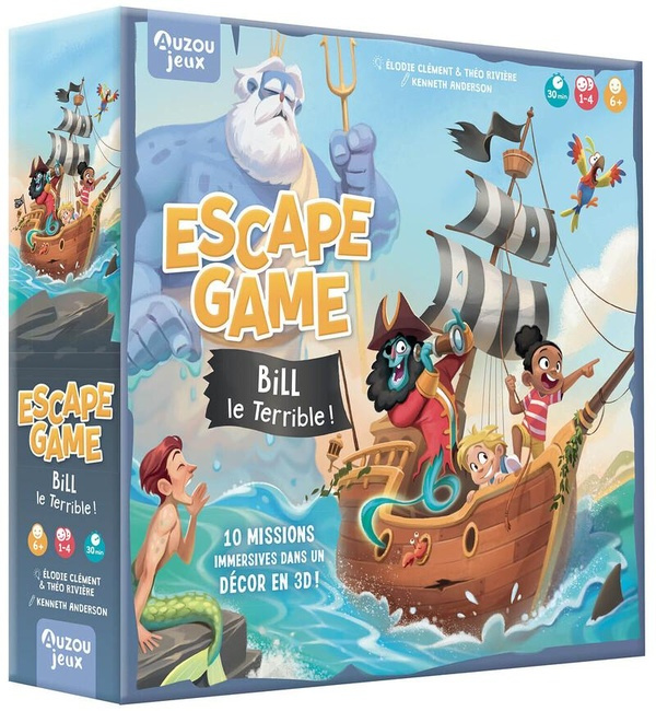 Emprunter ESCAPE GAME - BILL LE TERRIBLE ! livre