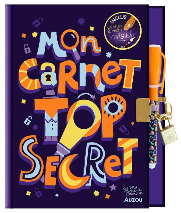 Emprunter Mon carnet top secret. Ma papeterie créative livre