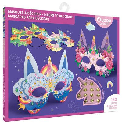 Emprunter MASQUES A DECORER - LICORNES livre