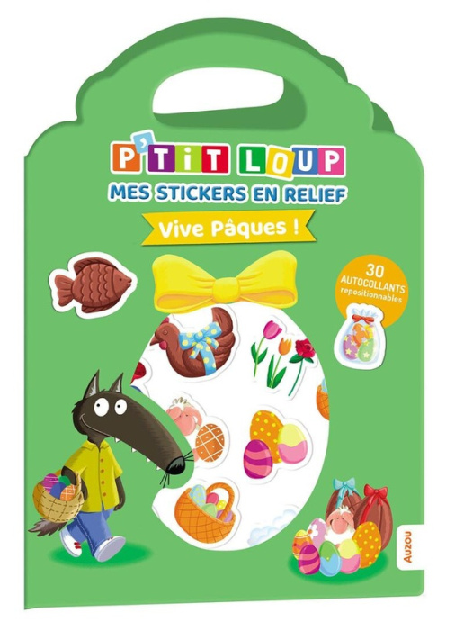Emprunter Mes stickers en relief Vive Pâques ! 30 autocollants repositionnables livre