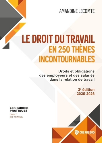 Emprunter Le droit du travail en 250 thèmes incontournables. Droits et obligations des employeurs et des salar livre