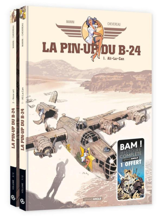 Emprunter La pin-up du B-24 Intégrale : Pack en 2 volumes : Tome 1, Ali-La-Can ; Tome 2, Nose Art livre