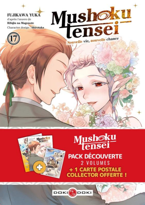 Emprunter Mushoku Tensei - Nouvelle vie, nouvelle chance Tomes 1 et 17 : Pack en 2 volumes. Avec 1 carte posta livre