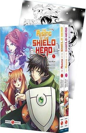Emprunter The Rising of the Shield Hero : Pack en 2 volumes : Tomes 1 et 2. Avec 1 ex-libris livre