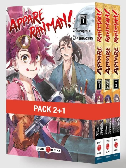 Emprunter APPARE RANMAN ! - PACK PROMO VOL. 01 A 03 - EDITION LIMITEE livre
