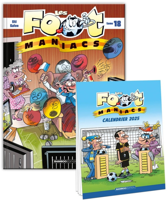 Emprunter Les Footmaniacs Tome 18 . Avec un calendrier 2025 offert livre