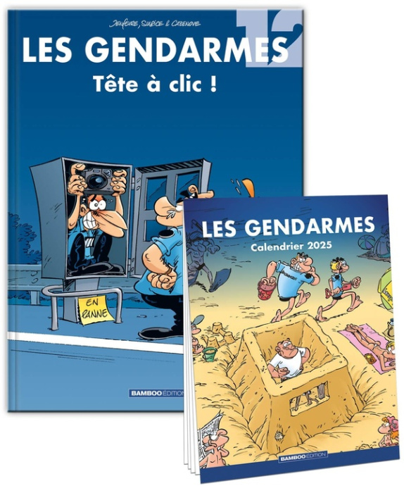 Emprunter Les Gendarmes Tome 12 : Tête à clic ! Avec un calendrier 2025 offert livre