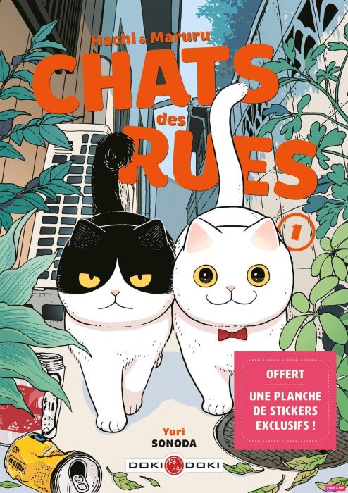 Emprunter Chats des rues - Hachi & Maruru Tome 1 - Edition limitée. Une planche de stickers exclusifs offerte livre