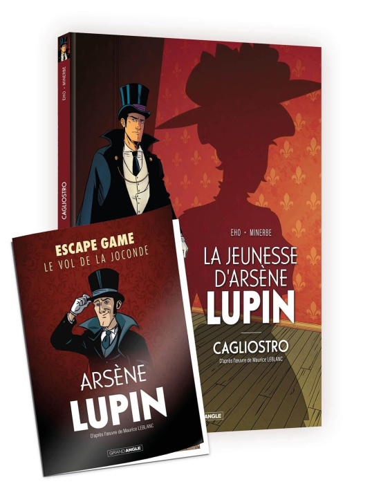 Emprunter La jeunesse d'Arsène Lupin. Cagliostro. Avec l'escape game Le vol de la Joconde offert livre