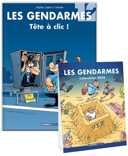 Emprunter Les Gendarmes Tome 12 : Tête à clic ! Avec un calendrier offert, Edition 2025 livre