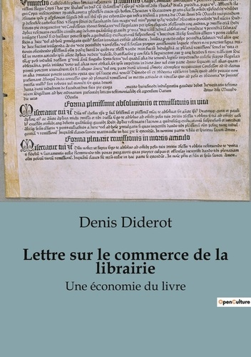 Emprunter Lettre sur le commerce de la librairie. Quand le savoir devient une marchandise disputée livre