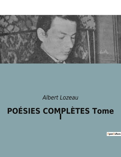 Emprunter Poesies completes tome i livre