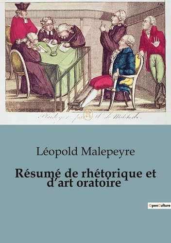 Emprunter Résumé de rhétorique et d’art oratoire livre