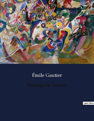 Emprunter Menagerie intime. . livre