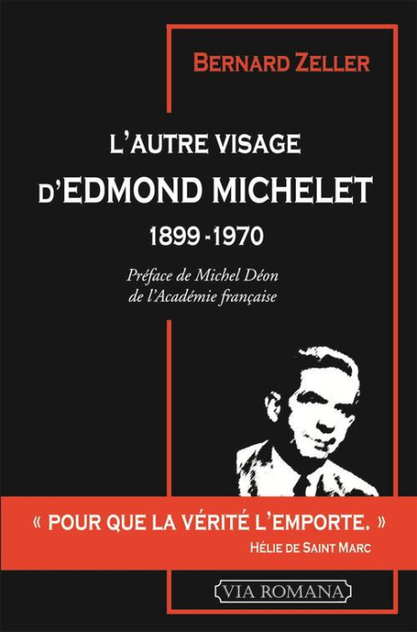 Emprunter L'autre visage d'Edmond Michelet (1899-1970) livre