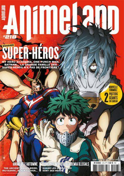 Emprunter Animeland/218/Dossier Super héros / Octobre - novembre 2017 livre