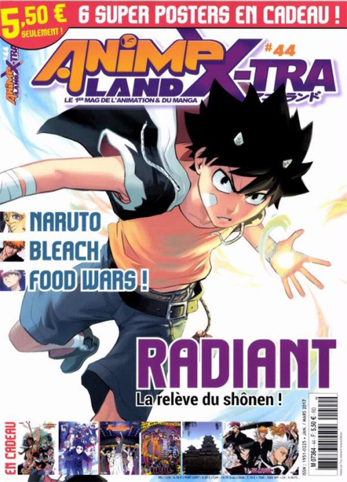 Emprunter Animeland X-TRA/44/Radiant, la relève du shônen ! livre