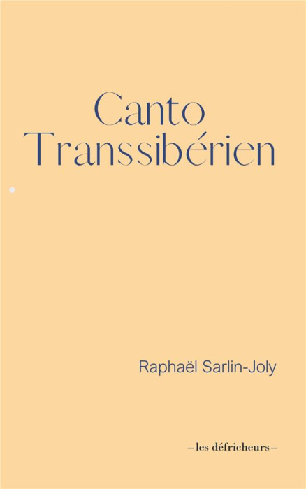 Emprunter Canto transsibérien livre
