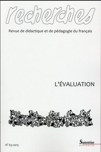 Emprunter Recherches N° 63-2015 : L'évaluation livre