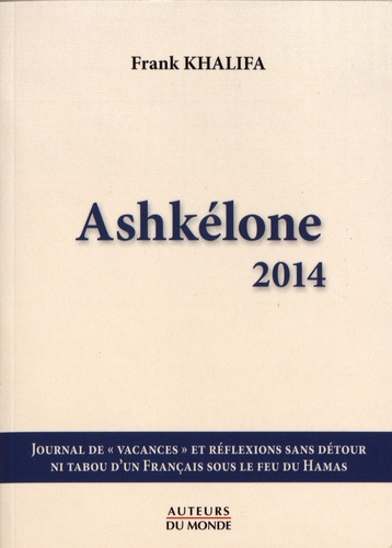 Emprunter Ashkélone 2014 livre