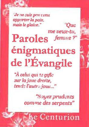 Emprunter Paroles mystérieuses de l'Evangile livre