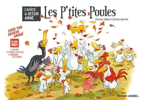 Emprunter Les P'tites Poules cahier de dessin animé livre